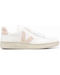 Veja - V-12 Leather Sneakers - Lyst