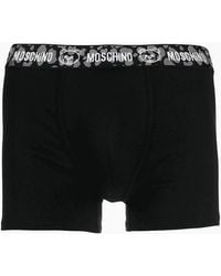 Moschino - Cotton Boxer Trunks - Lyst