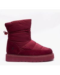 Hush Puppies - Hush Puffies Classic Slippers Merlot - Lyst