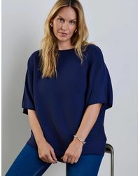 Live Unlimited London - Batwing Knitted Jumper - Lyst