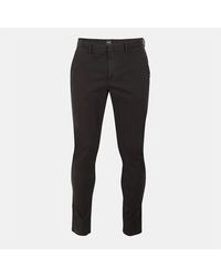 BOSS - Kaito3 Solid Patterned Straight Chinos - Lyst