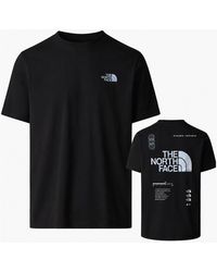 The North Face - Graphic Relaxed Ss - Lyst