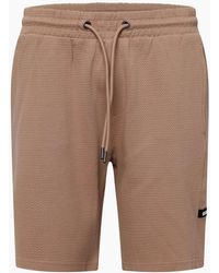 Duck and Cover - Topfield Textured Bermuda Sweat Shorts - Lyst