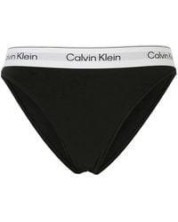 Calvin Klein - Icon Cotton Modal High Leg Tanga Brief - Lyst