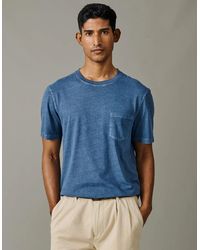 aubi - Hareby Garment Dyed Cotton T-Shirt - Lyst