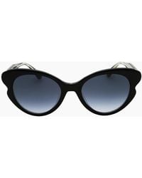 Kate Spade - Elina Dark Shaded Lens Sunglasses - Lyst