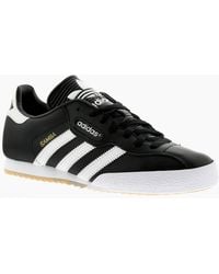 adidas Originals - Trainers Samba Super Leather Lace Up Uk Size - Lyst