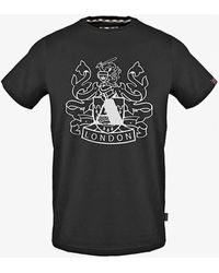 Aquascutum - Graphic Crew Neck Short Sleeve Jersey T-Shirt - Lyst