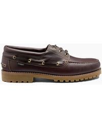 Loake - Waxy Boat Shoe Dark Waxy - Lyst