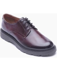 Base London - London Vector Leather Washed Lace-Up Shoes - Lyst