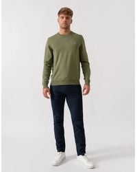 GANT - 379 Classic Cotton Crew Neck Jumper - Lyst