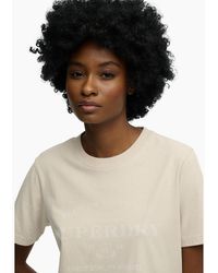 Superdry - Luxe Casual Relaxed Short Sleeve T-Shirt - Lyst