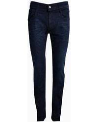 Replay - Anbass Dark Slim Fit Denim Jeans - Lyst