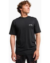 Billabong - Arch Wave 50+ Upf Short Sleeve Rash Vest - Lyst