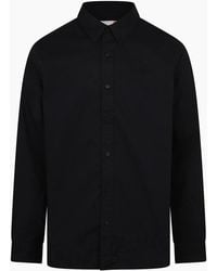 Timberland - Long Sleeve Stretch Poplin Shirt Bl - Lyst