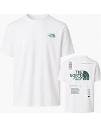 The North Face - Graphic Relaxed Ss - Lyst