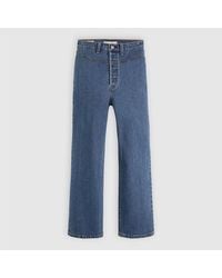 Levi's - Levi's Ribcage High Rise Wide Leg Jeans - Lyst