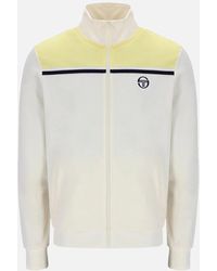 Sergio Tacchini - Youngline Mk2 Track Top Jacket Gardenia/Pale Banana - Lyst