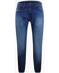 DIESEL - Tepphar-X Dark Denim Jeans - Lyst