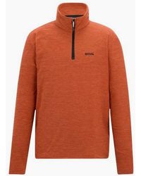 Regatta - Thompson Marl Half Zip Fleece Jacket - Lyst