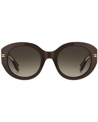 Marc Jacobs - Rounded Framed Gradient Lensed Sunglasses - Lyst