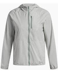 Under Armour - Launch Solid Patterned Hooded Running Jacket With Chest Pocket - Lyst