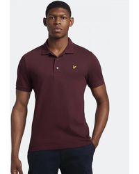 Lyle & Scott - Lyle & Scott Plain Polo Shirt - Lyst