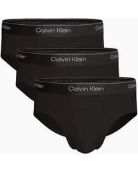 Calvin Klein - 3-Pack Icon Cotton Stretch Briefs, All - Lyst