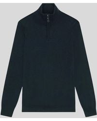 Lyle & Scott - Merino Wool 1/4 Zip Jumper - Lyst
