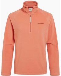 Craghoppers - Ladies Nation Trust Miska Half Zip Fleece Top - Lyst