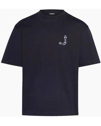 Jacquemus - Dark Oversized The Merù T-Shirt - Lyst