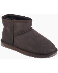 EMU - Australia Stinger Micro Sheepskin Chocolate Boots - Lyst