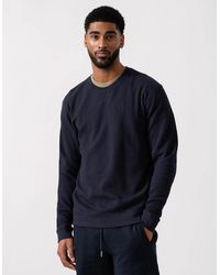 BOSS - Boss Structure Loungewear Sweatshirt - Lyst