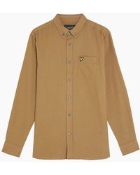 Lyle & Scott - Flannel Shirt - Lyst