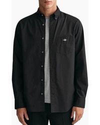 GANT - Shirts Cotton Top - Lyst