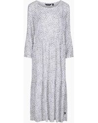 Regatta - Briella Scoop Neck Three Quarter Sleeve Midi Tiered Dress - Lyst