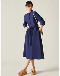 James Lakeland - Tie-Waist Midi Dress - Lyst