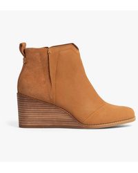 TOMS - Clare Boots Tan - Lyst