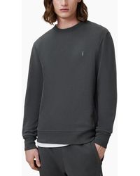 AllSaints - All Saints Reven Sweatshirts Crew Neck Casual Cotton Pullover Winter Jumper - Lyst