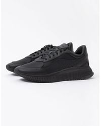 BOSS - Boss Ttnm Evo Trainers With Monogram Jacquard - Lyst