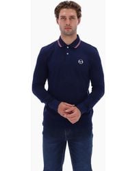 Sergio Tacchini - Sergio 020 Long Sleeve Polo Shirt - Lyst