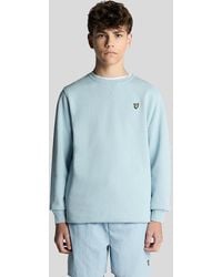 Lyle & Scott - Cotton Crew Neck Sweatshirt - Lyst