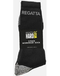 Regatta - Hardwear Workwear Socks (Pack Of 3) - Lyst