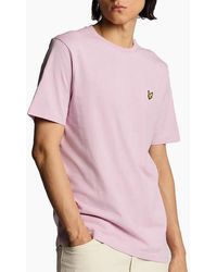 Lyle & Scott - Lyle Scott Short Sleeve T Shirts Regular Fit Crew Neck Summer Cotton Tee - Lyst