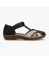 Rieker - Desideria T-Strap Sandals - Lyst