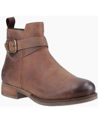 Hush Puppies - Elise Buckle Boots - Lyst