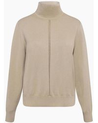BOSS - Turtleneck High Collar Long Sleeve Regular Fit Sweater - Lyst