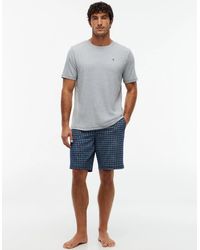 Tommy Hilfiger - Short Jersey Print Pyjama Set - Lyst