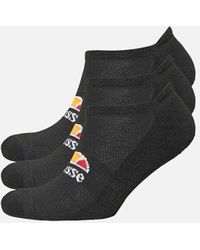 Ellesse - Rebi 3 Pack Trainer Liner Socks - Lyst