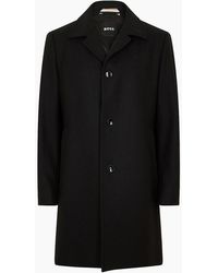 BOSS - Task 224 10146677 01 Overcoat - Lyst